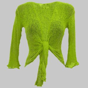 Lime green hotsell shrugs cardigans